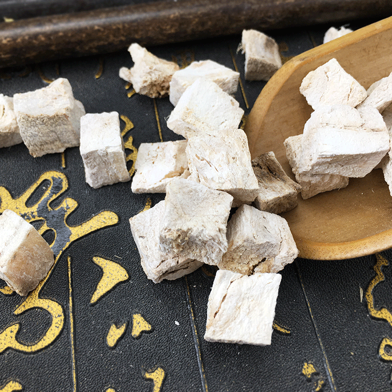 Dried Kudzu Root Cubes Ge Gen 葛根 Bulk Herbal Decoction Pieces for Soup and Tea 500g - Image 2