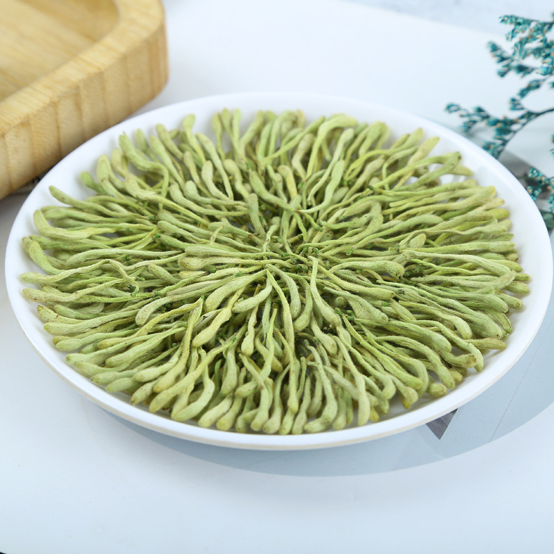 Jin Yin Hua (Lonicera japonica) Dried Flower Buds — Henan Fengqiu Honeysuckle Herbal Tea - Image 2