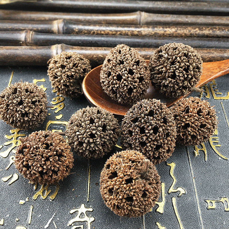 Lulutong Dried Sweetgum Fruit Whole Chinese Herbal Material 500g Bag - Image 4