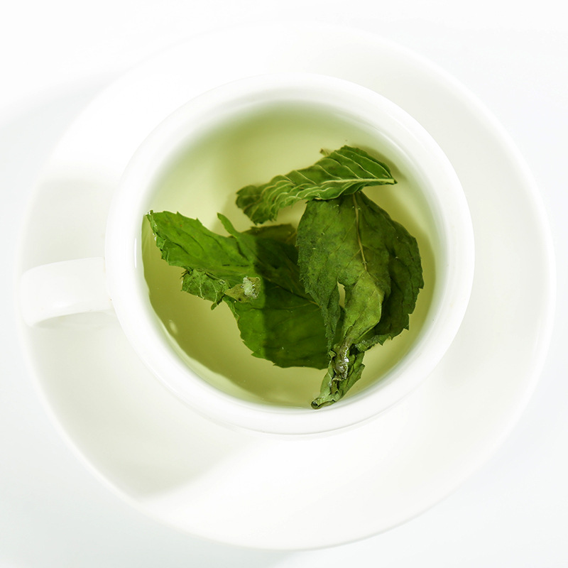 Dried Mint Leaves Bo He Ye Loose Herbal Tea 500g Bulk Cooling Peppermint Tea - Image 4