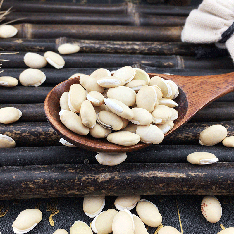 White Hyacinth Bean Bai Bian Dou 500g Dried Seeds Farm Grown Yunnan - Image 2
