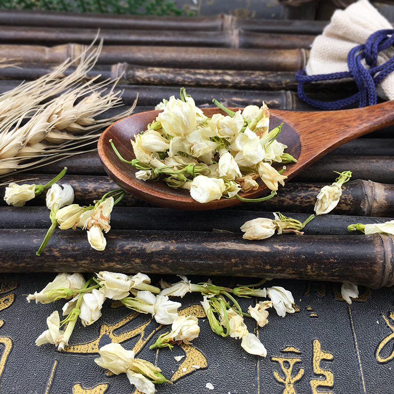 Dried Jasmine Flowers Mo Li Hua Half-Open Buds for Bath Aromatherapy Sachets and Incense 500g - Image 4