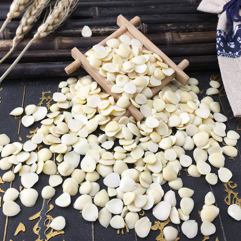 Dried Bitter Apricot Kernel Xing Ren Skinless Peeled Apricot Kernels for Herbal Decoction and Culinary Use 500g - Image 2