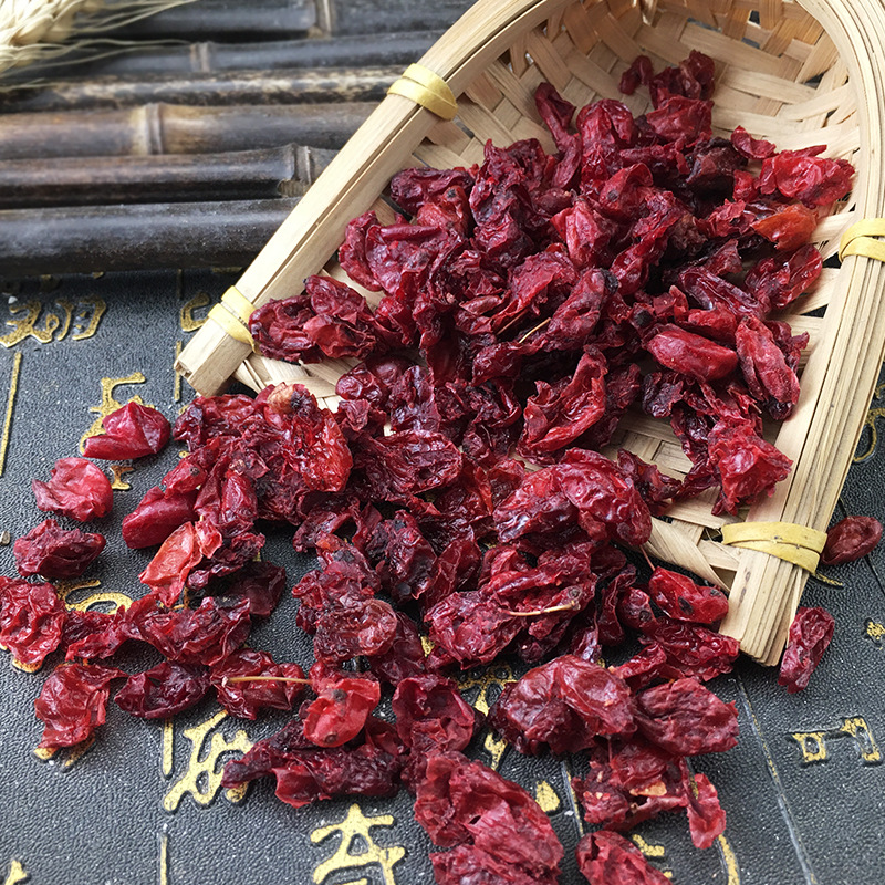 Dried Cornus Fruit Shan Zhu Yu 500g Bulk Chinese Herbal Decoction Pieces Henan Origin - Image 3