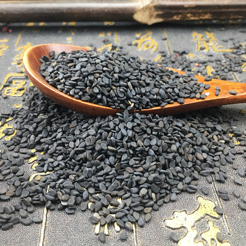 Black Sesame Seeds Hei Zhi Ma 500g Raw Whole Seeds for Cooking Baking and Herbal Use - Image 2
