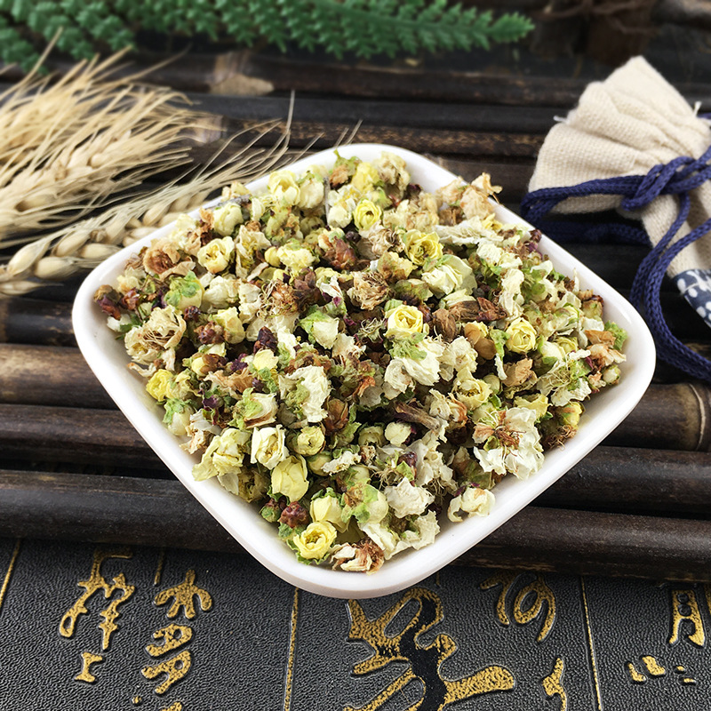 White Plum Blossom Tea Bai Mei Hua Dried Flower Loose Herbal Tea 500g - Image 3