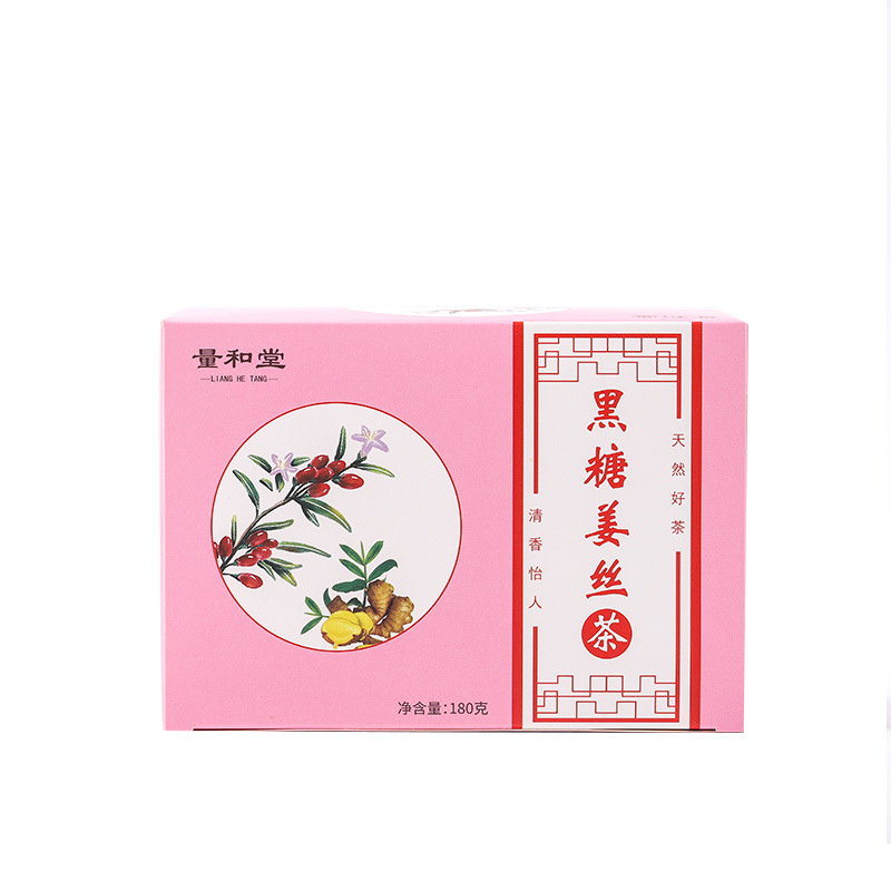 Brown Sugar Ginger Jujube Tea Blend 180g 10 Bags Cold Brewed Herbal Tea with Goji and Red Dates - Image 5