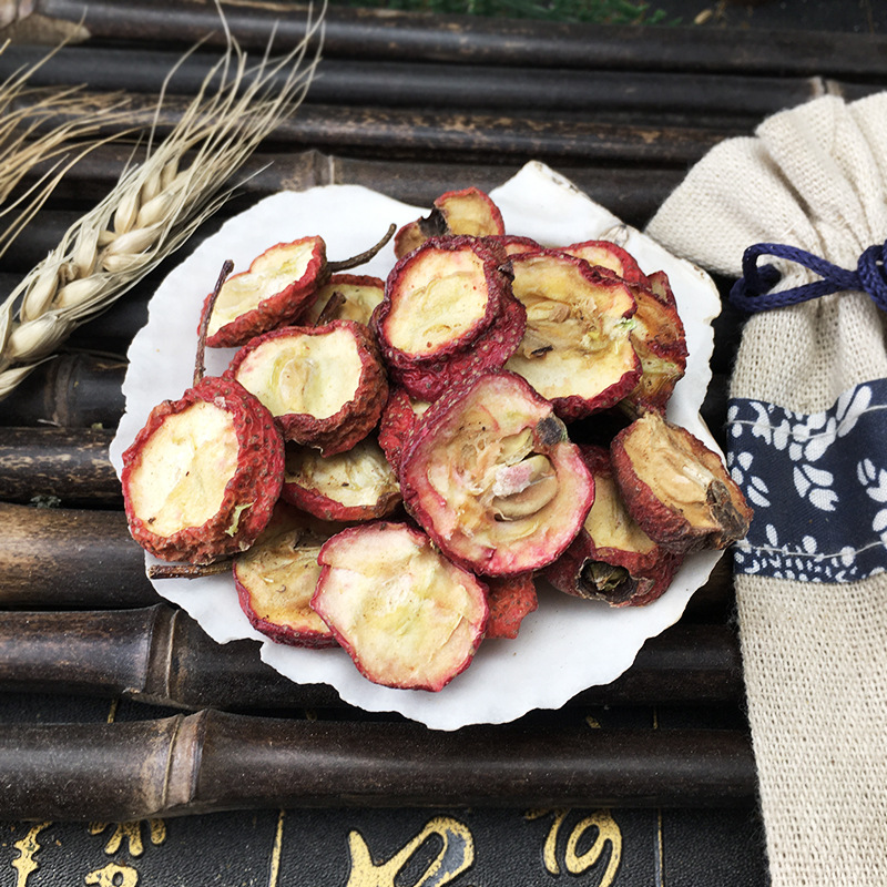 Dried Hawthorn Slices Shan Zha Bulk 500g Sour Plum Soup Ingredient Sun Dried Fruit Tea - Image 3