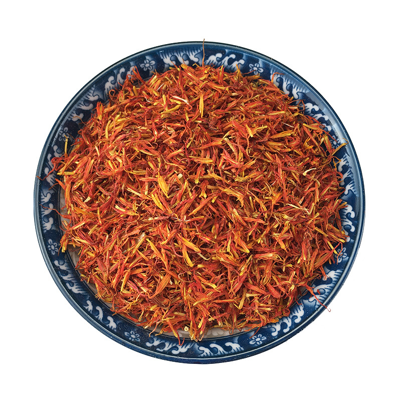 Dried Safflower Hong Hua Whole Flowers 1 Jin Bulk Xinjiang Raw Herb for Foot Soak and Decoction - Image 5