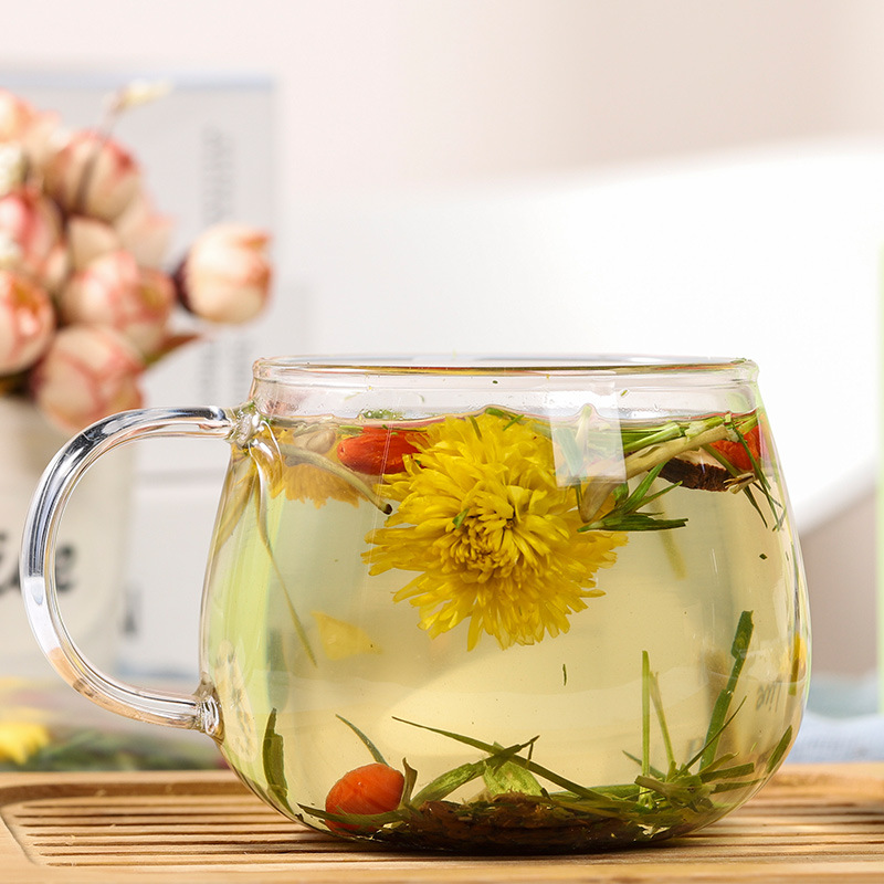 Honeysuckle Chrysanthemum Goji Tea Jinyinhua Juhua Gouqicha 120g 10 Teabags Cold Brewed Herbal Blend - Image 3