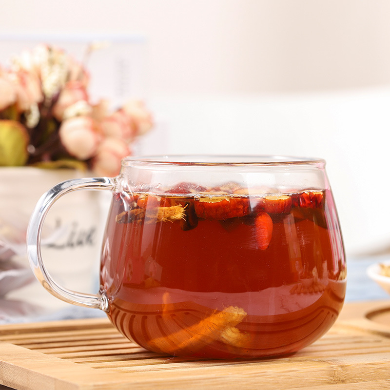 Brown Sugar Ginger Jujube Tea Blend 180g 10 Bags Cold Brewed Herbal Tea with Goji and Red Dates - Image 2