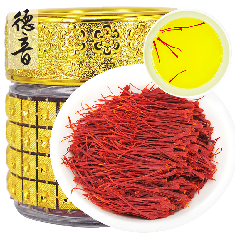 Premium Saffron Threads Zang Hong Hua 3g Gift Bottle Culinary Herbal Spice - Image 2