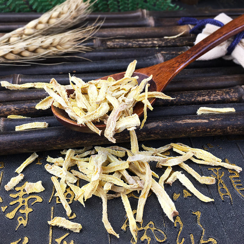 Dried Ginger Shreds Xiao Huang Jiang Dehydrated Ginger Slices Culinary Herb from Yunnan - Image 2