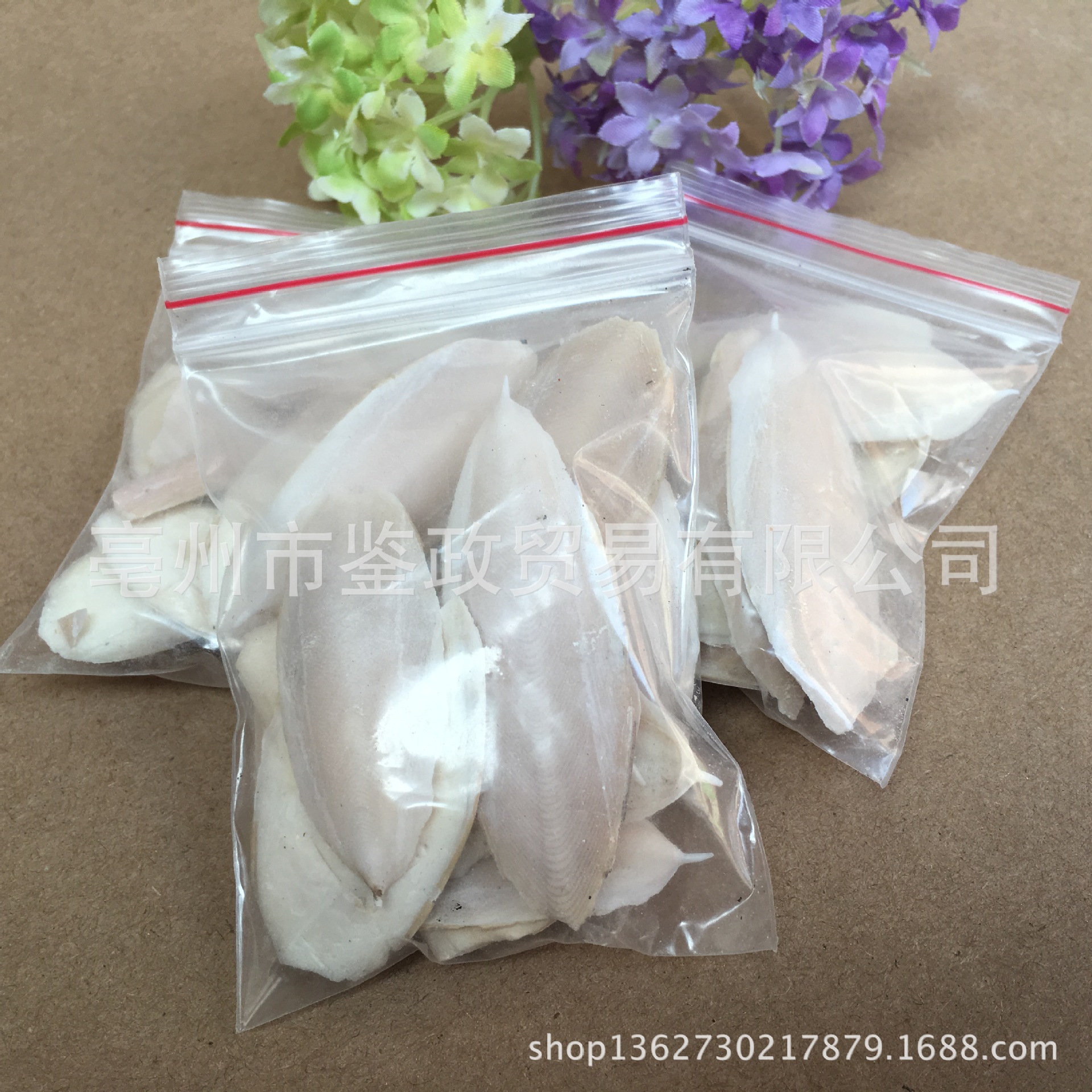 Cuttlefish Bone Hai Piao Xiao 海螵蛸 Dried Sepia Bone Pet Chew and TCM Herb Bulk Bag - Image 3