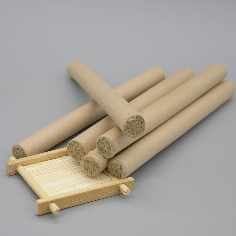 Moxa Stick 25:1 Gold Grade Ai Tiao Moxibustion Roll 1.8cm x 20cm Warming Therapy - Image 2