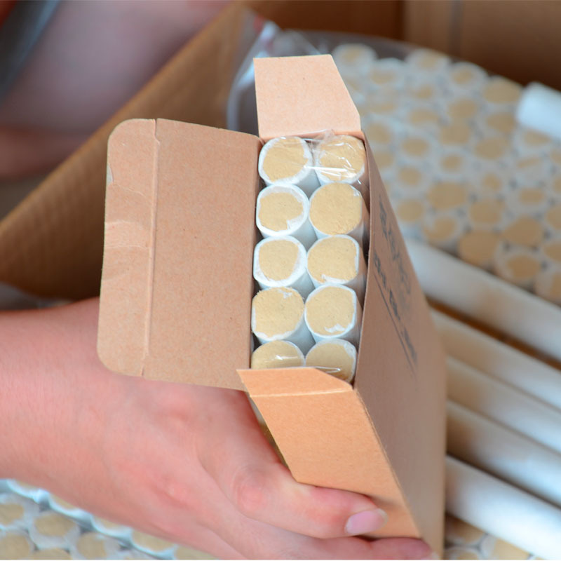 Golden Moxa Sticks Ai Tiao 50:1 Pure Moxibustion Rolls 1.8cm x 20cm Traditional Warming Care - Image 4