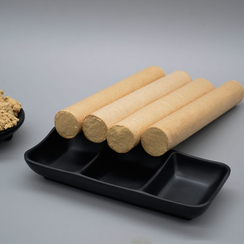 3cm Thick Moxa Sticks Ai Tiao 艾条 Pure Mugwort Moxibustion Rolls Hand Rolled 20cm Length - Image 2