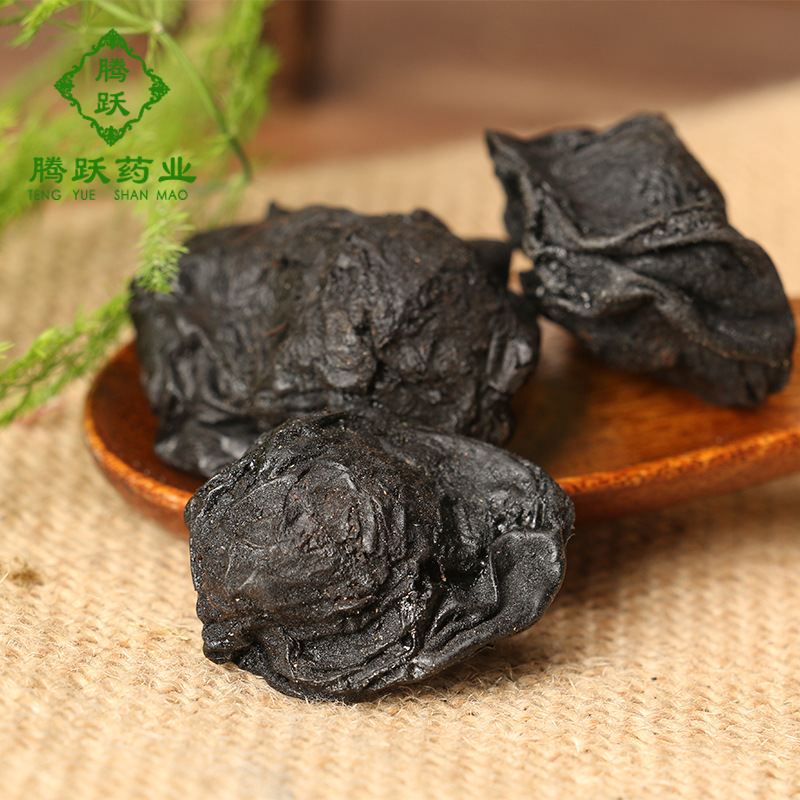 Dried Dark Plum Wu Mei 乌梅 Whole Smoked Fruit for TCM Decoctions and Herbal Teas Sichuan Origin Bulk Bag - Image 4