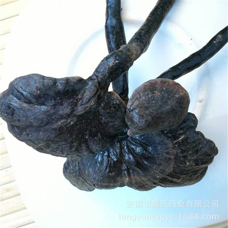 Dried Black Reishi Mushroom Ling Zhi 灵芝 Whole Fruiting Body Traditional Herbal Tea and Decoction Herb 500g - Image 4