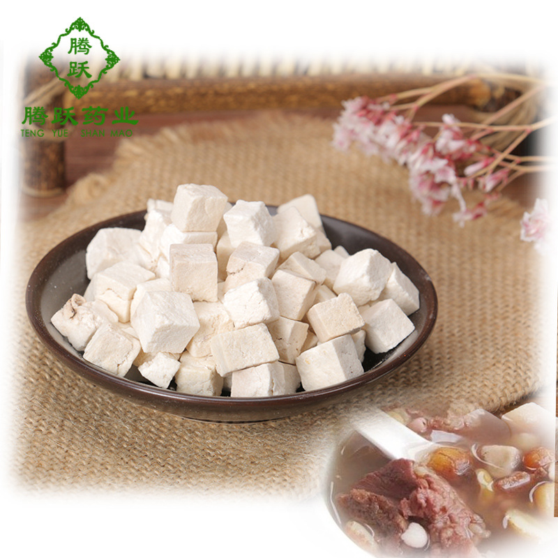 Dried Poria Fu Ling Cubes 1000g Anhui Sourced TCM Herbal Ingredient for Decoctions and Soups - Image 3