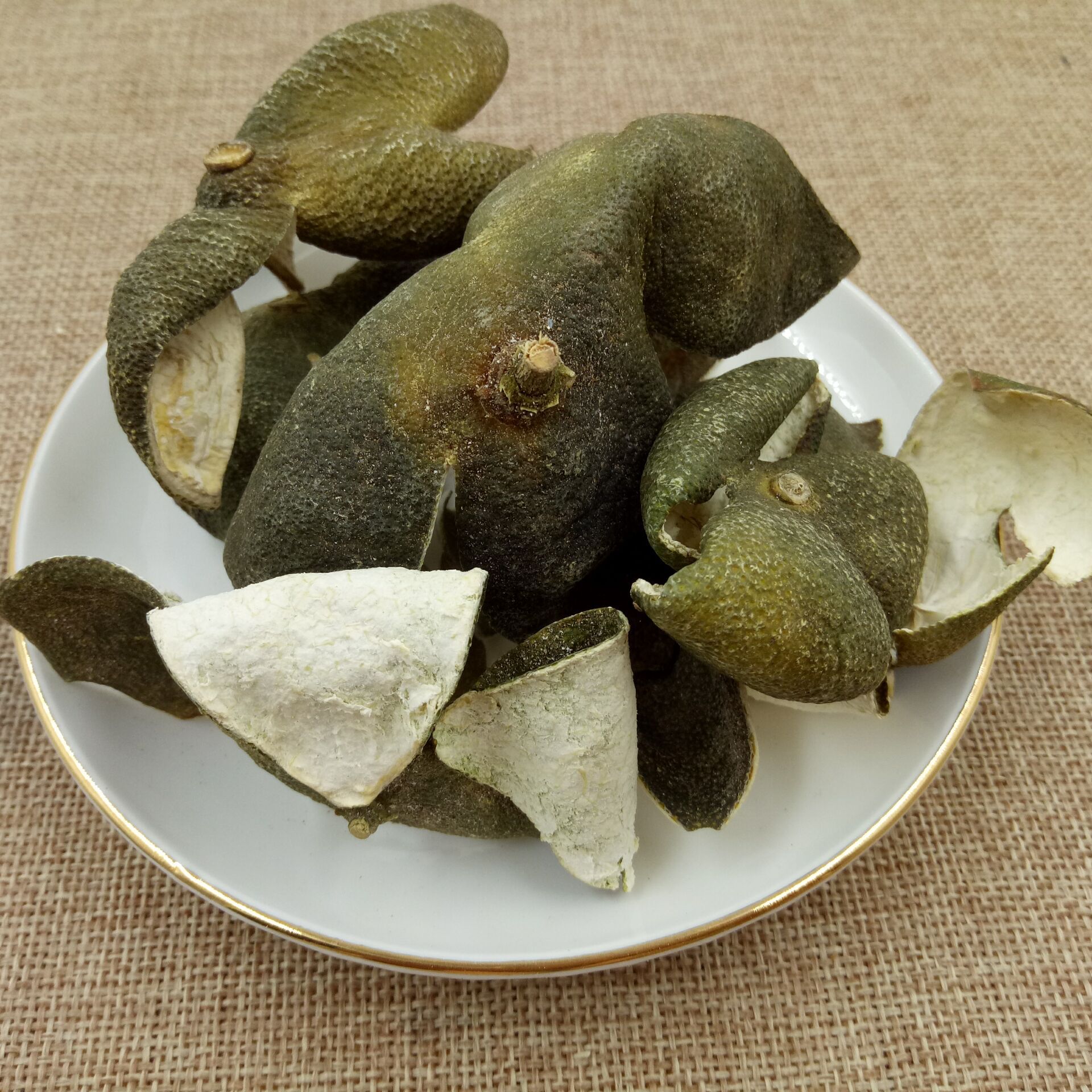 Green Tangerine Peel Qing Pi 500g Dried Citrus Peel Slices for Herbal Tea and Culinary Use - Image 3