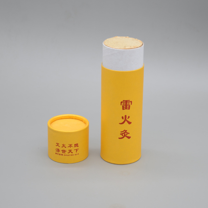 5-Year Aged Moxa Sticks 4cm Thick Ai Tiao 艾条 for Warming Moxibustion Home Wellness 20cm Length - Image 3