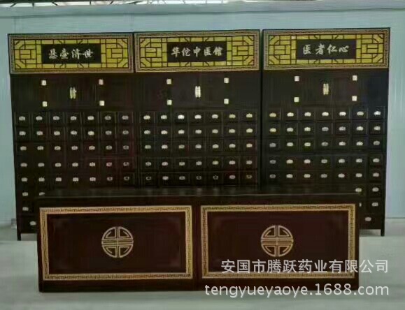 Antique-Style Solid Camphor Pine TCM Medicine Cabinet 1700x600x2150mm Custom Made - Image 2