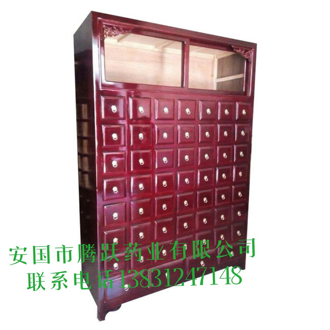 Custom Chinese Herbal Medicine Cabinet Ash Wood Dispensary Counter Modern Minimalist Commercial Style 1600x600x2200 cm - Image 3