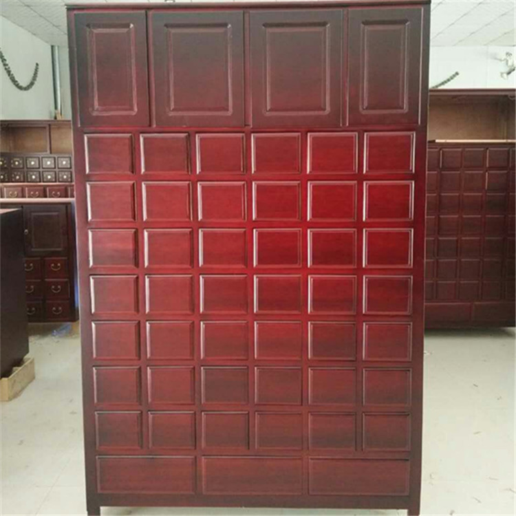 Custom Chinese Herbal Medicine Cabinet Ash Wood Dispensary Counter Modern Minimalist Commercial Style 1600x600x2200 cm - Image 5