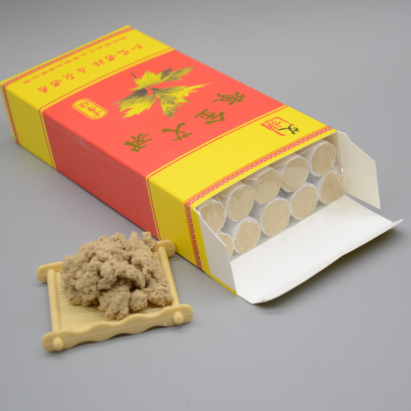 Five-Year Aged Moxa Sticks Ai Tiao Hand-Rolled Mugwort Rolls for Warm Moxibustion Home Wellness 10 Sticks - Image 5