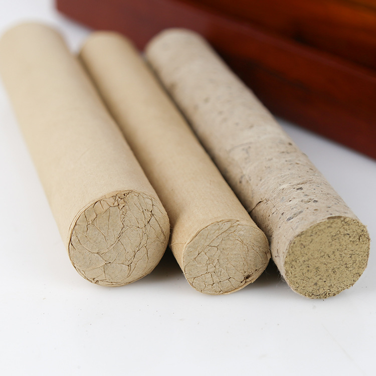 Five-Year Aged Moxa Stick 30x200mm Thick Moxibustion Bar for Warming Therapy - Image 4