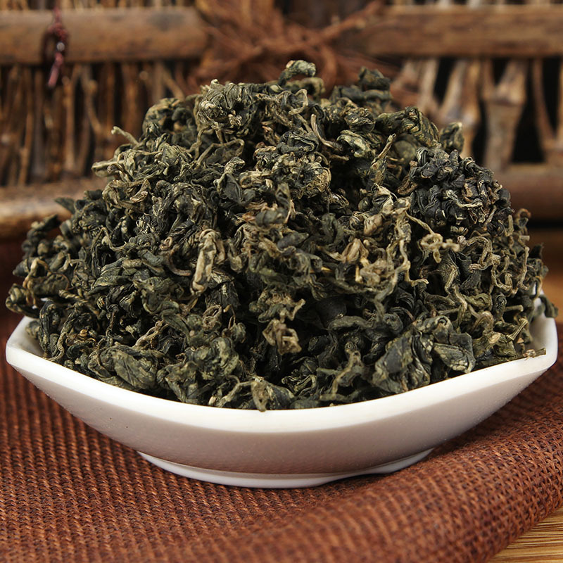 Jiao Gu Lan Tea (Gynostemma pentaphyllum) — Dried Herbal Tea, 500g Bulk Loose Leaf - Image 2