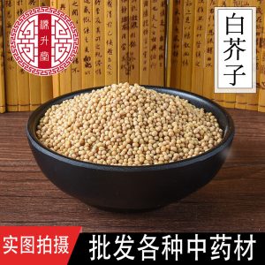 Bai Jie Zi (Sinapis alba) — White Mustard Seed, Dried Food-Herb for Poultices & Warming Compresses