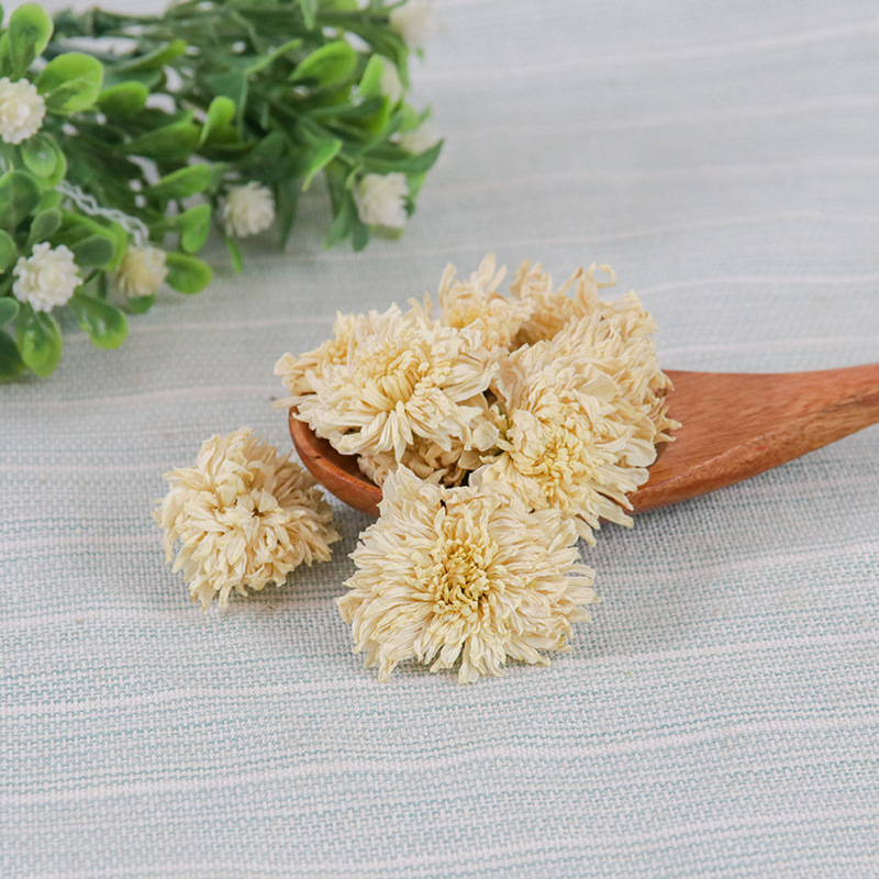 Huangshan Gong Ju (Chrysanthemum morifolium) — Dried Tribute Chrysanthemum Flower Tea, 50g Jar - Image 3