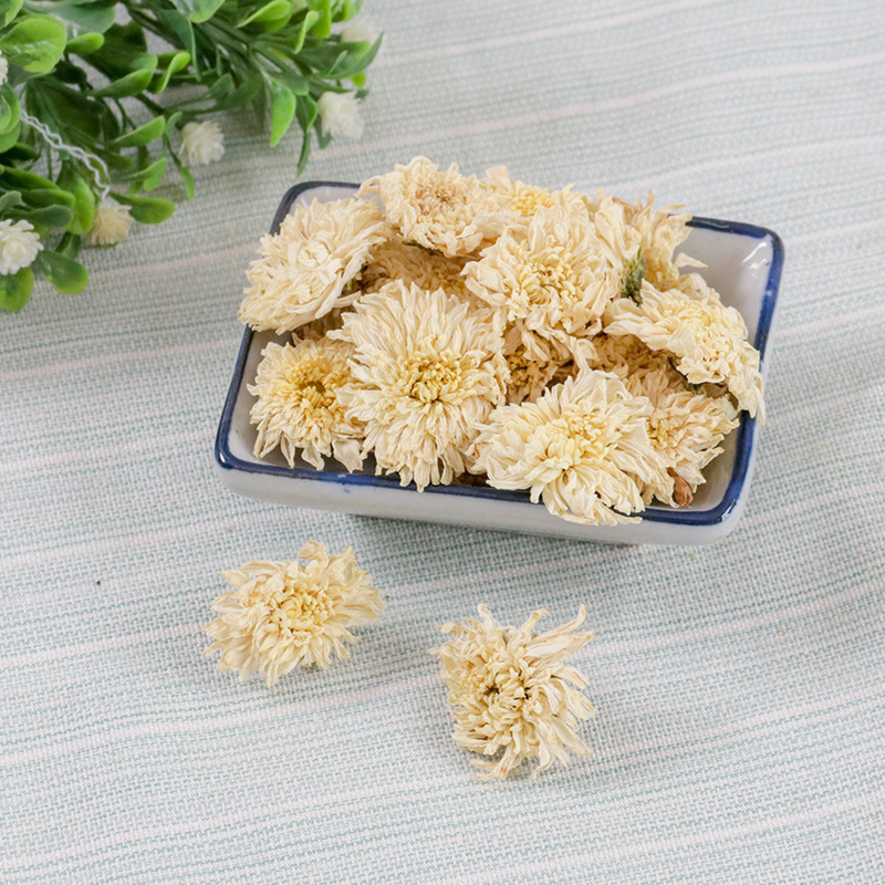 Huangshan Gong Ju (Chrysanthemum morifolium) — Dried Tribute Chrysanthemum Flower Tea, 50g Jar - Image 2