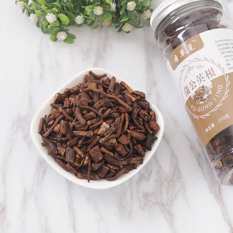 Dandelion Root (Taraxacum officinale) — Dried Pu Gong Ying Root Slices, 150g Jar for Tea & Decoction - Image 3