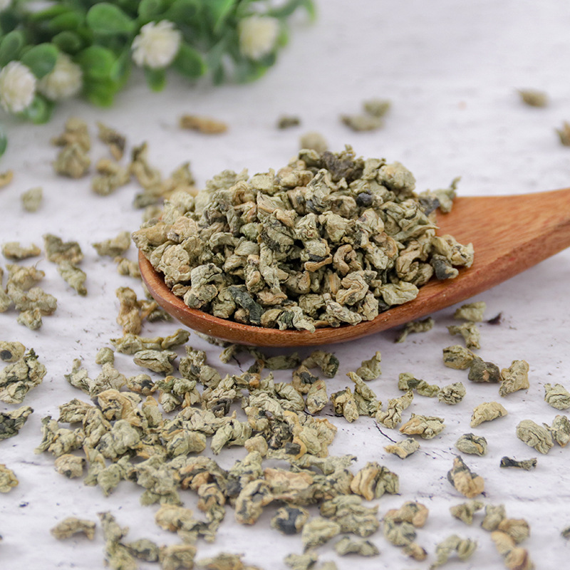 Lotus Leaf Tea (Nelumbo nucifera) — Dried He Ye Granules, 120g Jar, Weishan Lake Origin - Image 4