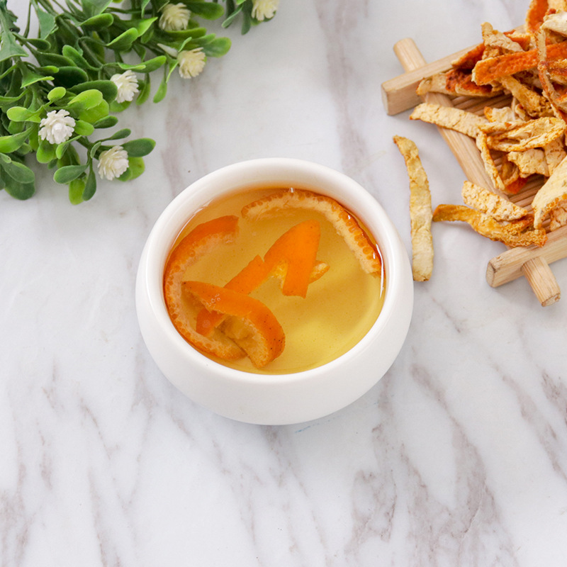 Chen Pi Shreds (Citrus reticulata) — Aged Xinhui Tangerine Peel, Dried Food Herb for Tea - Image 3