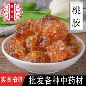 Peach Gum (Prunus persica Resin) — Yunnan Food-Herb Peach Blossom Tears, 500g