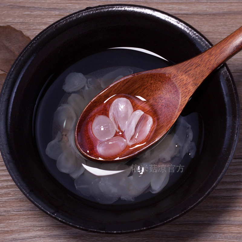 Peach Gum Snow Swallow and Soap Nut Rice Combo 370g Traditional Chinese Herbal Soup Pack - Image 3