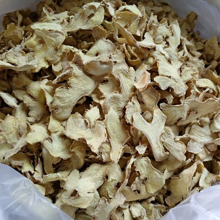 Dried Ginger Slices Gan Jiang 250g Yunnan Luoping Small Yellow Ginger Low Temperature Dried Culinary Herb - Image 5