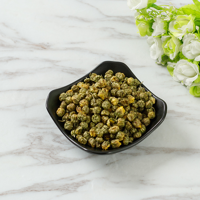 Tai Ju Bud Chrysanthemum Tea (Chrysanthemum morifolium) — Tongxiang Flower Buds, 50g Bottle - Image 3