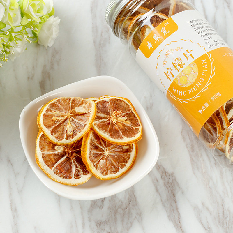 Freeze-Dried Lemon Slices (Citrus limon) — Unsweetened Fruit Tea & Culinary Herb - Image 2
