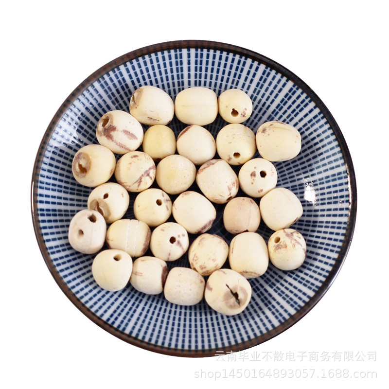 White Lotus Seeds (Nelumbo nucifera) — Core-Removed Dried Lotus Seed, 500g - Image 5