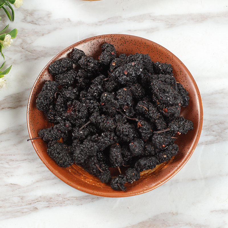 Dried Mulberry Fruit (Morus alba) — Xinjiang Black Mulberry for Tea & Daily Nourishment - Image 2