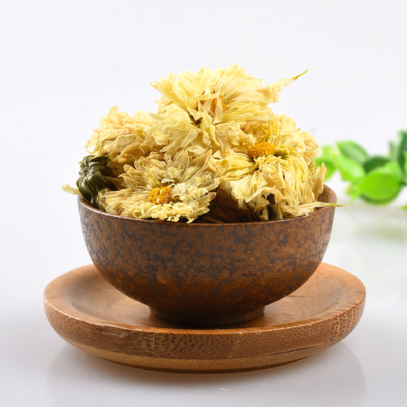 Hang Bai Ju (Chrysanthemum morifolium) — Dried Hangzhou White Chrysanthemum Flower Tea, 500g - Image 2