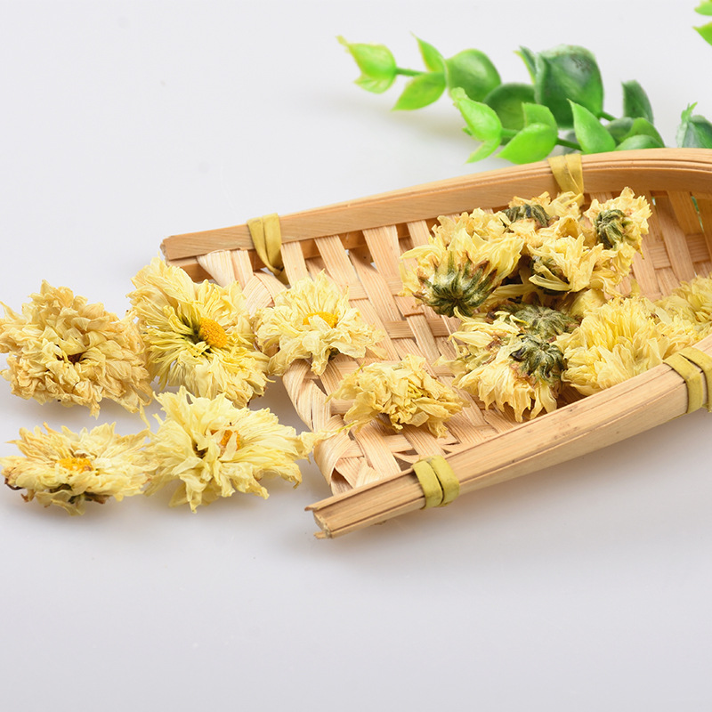 Hang Bai Ju (Chrysanthemum morifolium) — Dried Hangzhou White Chrysanthemum Flower Tea, 500g - Image 3