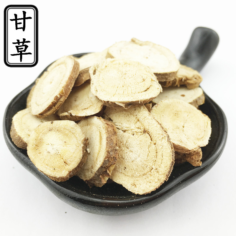 Licorice Root Slices Gan Cao 甘草 Bulk Chinese Herbal Tea Ingredient Red Skin Dried Slices 500g - Image 5