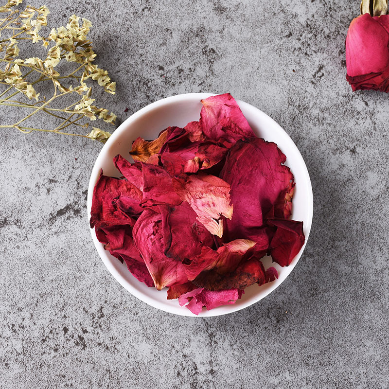 Rose Petals (Rosa rugosa) — Dried Double-Petal Food Herb for Tea & Wellness - Image 3