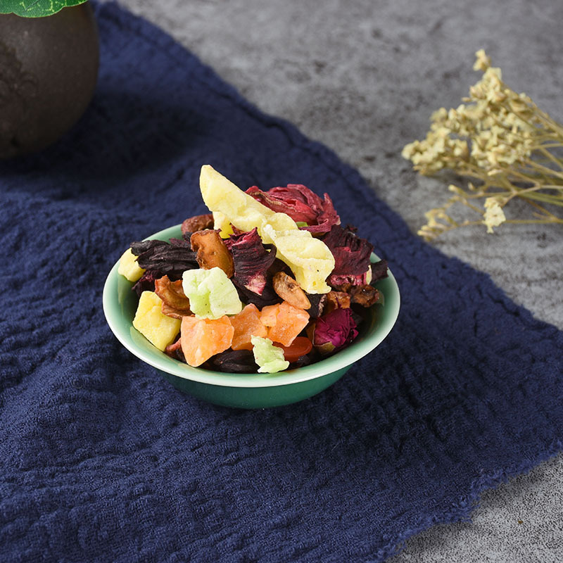 Peach Fruit Granules (蜜桃果粒) — Sweetened Fruit Tea Blend for Daily Brewing - Image 2